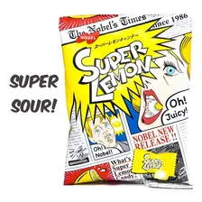Balas Super Lemon Japonesa Nobel - 20 Balas - 84g Foto mini 1