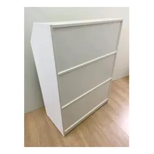 Balcão Caixa Vitrine Prateleiras Mdf Loja, Pet Cor Branco Foto mini  2