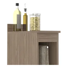 Balcão De Cozinha Porta Pano 20cm Pérola Z34 Freijó Foto mini 4