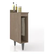 Balcão De Cozinha Porta Pano 20cm Pérola Z34 Freijó Foto  mini 1