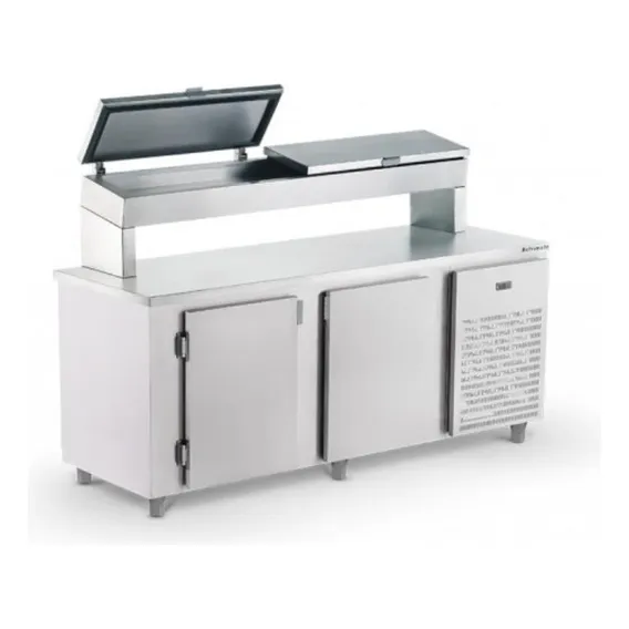 Balcão De Serviço Refrigerado C/condimentador 2m 220V Foto 1
