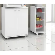 Balcão Fruteira Aberto 2 Aramados Bf3206 Tecno Mobili Dhwt Foto  mini 1