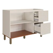 Balcão Gabinete De Cozinha Para Pia 100% Mdf Com 3 Gavetas Foto mini  2