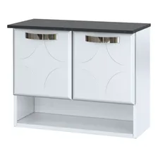 Balcão Gabinete Para Banheiro Em Aço Rubi 2 Portas Foto  mini 1