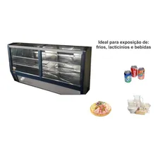 Balcão Refrigerado Expositor 1,80m Para Bebidas Refrigel POP180 110v Foto mini  2