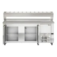 Balcao Refrigerado Gbpz200 Condimentador 220v Gelopar Foto mini 1
