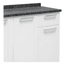 BalcĂŁo Aço 105cm C/tampo 3pts 6112 MĂșltipla Bertolini Branco Foto mini 3