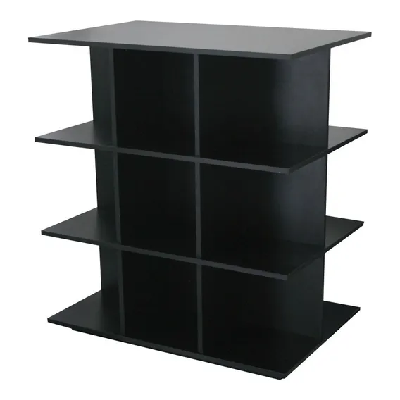 Balcão Central Com Nichos Para Loja Comércio - Modular Cor Preto Foto 1