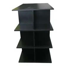 Balcão Central Com Nichos Para Loja Comércio - Modular Cor Preto Foto mini  3