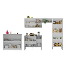 Balcão Cozinha Multimóveis Com Bancada Mp2255 Moderno Cor Branco Foto mini 4