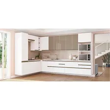 Balco De Canto Kappeseberg Maxxi Com Tampo 1 Porta Cb333 Cor Branco Foto mini 2
