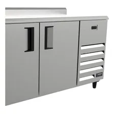 Balcão De Serviço Refrigerado Inox 2 Portas Venâncio 220v Foto mini 2