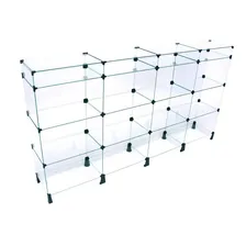 Balcão Em Vidro Para Loja Com Porta Joia 200 X 110 X 040 Cor Transparente Foto mini 1
