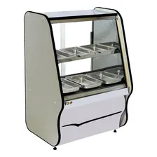 BalcĂŁo Estufa Quente Vitrine Expositora 6 Bandejas Salgados 110v Foto mini 1