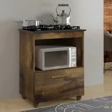 Balcão Para Cooktop E Forno 1 Gaveta Smart Siena Ehwt Foto mini 1