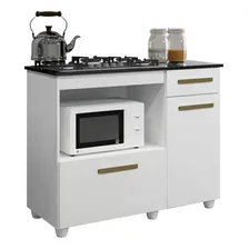 Balcão Para Cooktop E Forno 2 Portas 1 Gaveta Clara Fcwt Foto mini 3