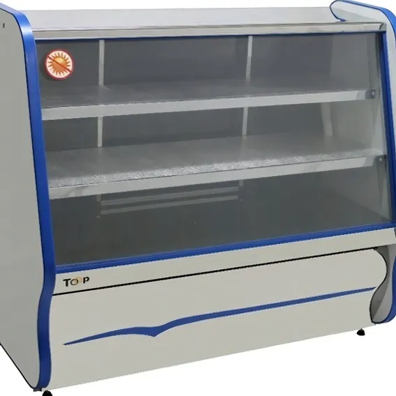 Balcão Refrigerado Toop 120cm 2placas Fria Vitrine Expositor 220v Foto 1