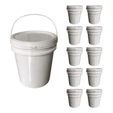 Balde 5l Atóxico Com Selo Atoxico 10 Pçs Foto mini 1