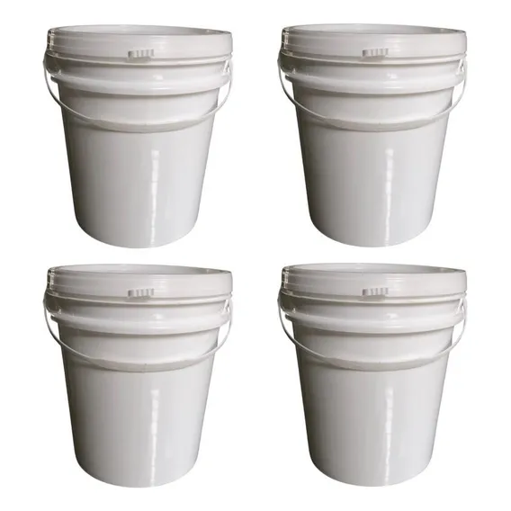 Balde 5l Para Alimento 4 Pçs Foto 1