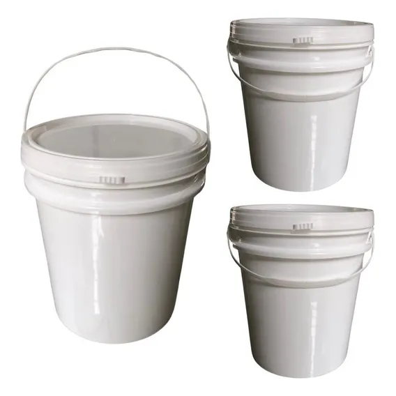 Balde 5l Para Cervejeiro Atóxico 3 Pçs Foto 1