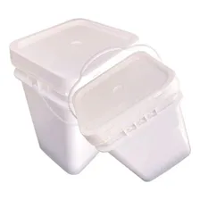 Balde Alimenticio De 20 Litros Com Tampa Lacre Foto  mini 1