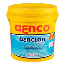 Balde Cloro Genclor Granulado Estabilizado Genco 10kg Foto mini 1