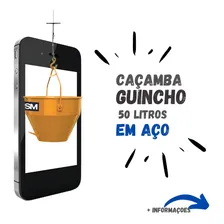 Balde De 50 Lts Para Guinchos Elétricos E Talhas Elétricas Foto mini  2