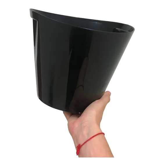 Balde De Gelo 5l Preto - Kit 5 Unidades Foto 1
