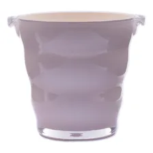 Balde De Gelo Champanheira Em Acrílico Branco 4 L Ky274 Foto  mini 1