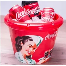 Balde De Gelo Plasútil Coca Cola 5,3 Litros Cor Vermelho Foto mini  2