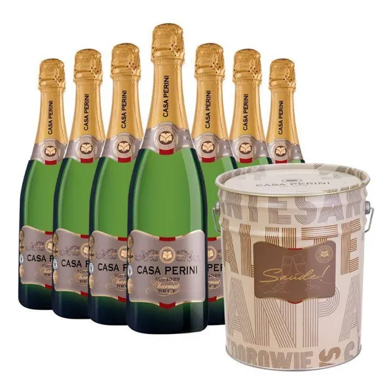 Balde Espumante Casa Perini BrutCasa Perini Espumante adega Casa Perini brut 750 Foto 1
