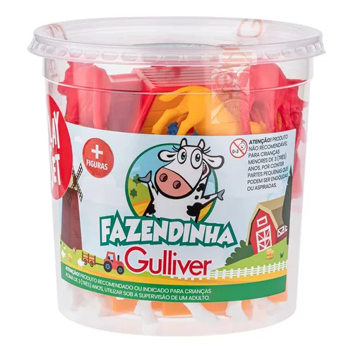 Balde Fazendinha Figuras 1039 - Gulliver Foto 1