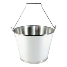 Balde Gelo Cerveja C/ Alça AlumĂnio Profissional Branco 9l Balde Gelo C/ Alça Foto mini 1