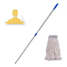 Balde Mop Espremedor Doblô Flex 30l Cabo Esfregão Bralimpia Foto mini  3