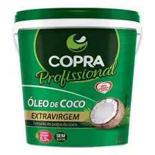 Balde Óleo Coco Extra Virgem Copra Vidro Sem Glúten 3,2l Foto  mini 1