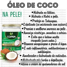 Balde Óleo Coco Extra Virgem Copra Vidro Sem Glúten 3,2l Foto mini  2