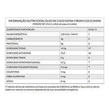 Balde Óleo De Coco Extra Virgem 2,8l - Coco Show - Copra Foto mini 4