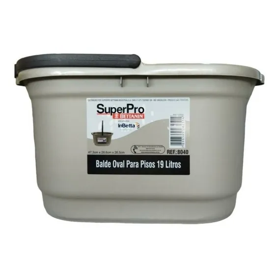 Balde Oval 19 Litros Superpro Foto 1