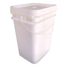 Balde P Limpa Vidros 20l Retangular Kit 4 Pçs Foto  mini 1