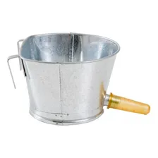 Balde Para Bezerro Com Bico Mamadeira Bezerreiro 5l Galvanizado Foto mini 2