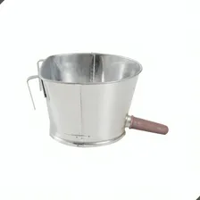 Balde Para Bezerro Com Bico Mamadeira Bezerreiro 5l Galvanizado Foto mini 1