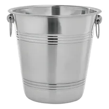 Balde Para Gelo Em Aço Hércules Inox 4,5 Litros Para Bebidas Cerveja Foto  mini 1