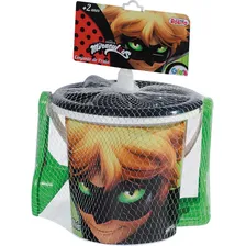 Balde Praia Cat Noir Miraculous Brinquedo Infantil Rosita Foto mini 2