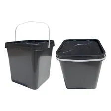Balde Quadrado 16l Para Composteira Caseira Foto  mini 1