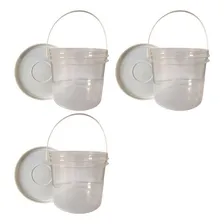 Baldes Organizadores Para Geladeira 3 Pçs Foto mini 1