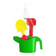 Baldinho Praia Infantil Kit Regador Brinquedo Areia Pa E Foto mini 4