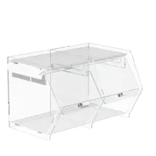 Baleiro Em Acrilico Cristal 2 Nichos Foto mini 4