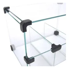 Baleiro Vidro Multiuso,30 X 0,20 X 0,20 Cor Preto Foto mini  3