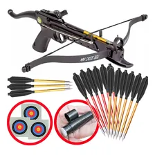 Balestra Cobra 80 Libras + 12 Seta AlumÃnio Al8050 + Cera Vx Foto mini 1