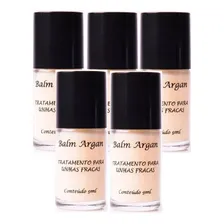 Balm Argan - Tratamento Para Unhas Fracas 9ml - Kit 5 Unid Foto mini 1